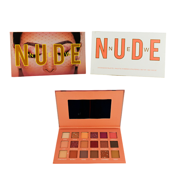 Sombras para ojos 18 colores  caja blanca - NUDE NEW